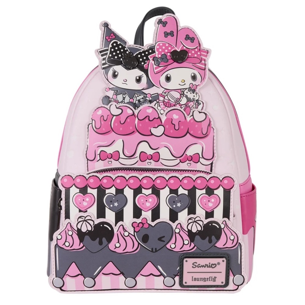 Sanrio Kuromi Monochrome and My Melody
Mini Backpack NWT